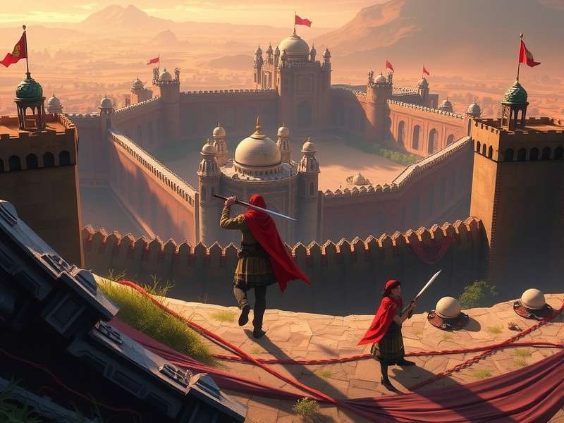 Rajput Fortress Map in Dread Slayer